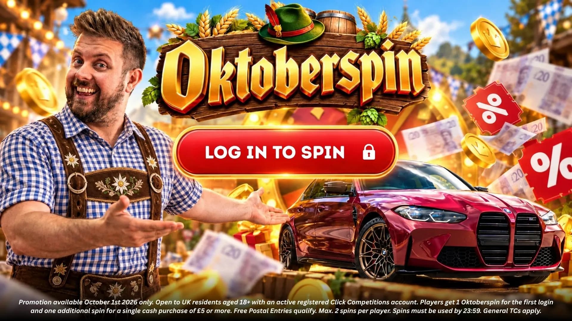click-competitions desktop-logged-out — OktoberSpin login promotion
