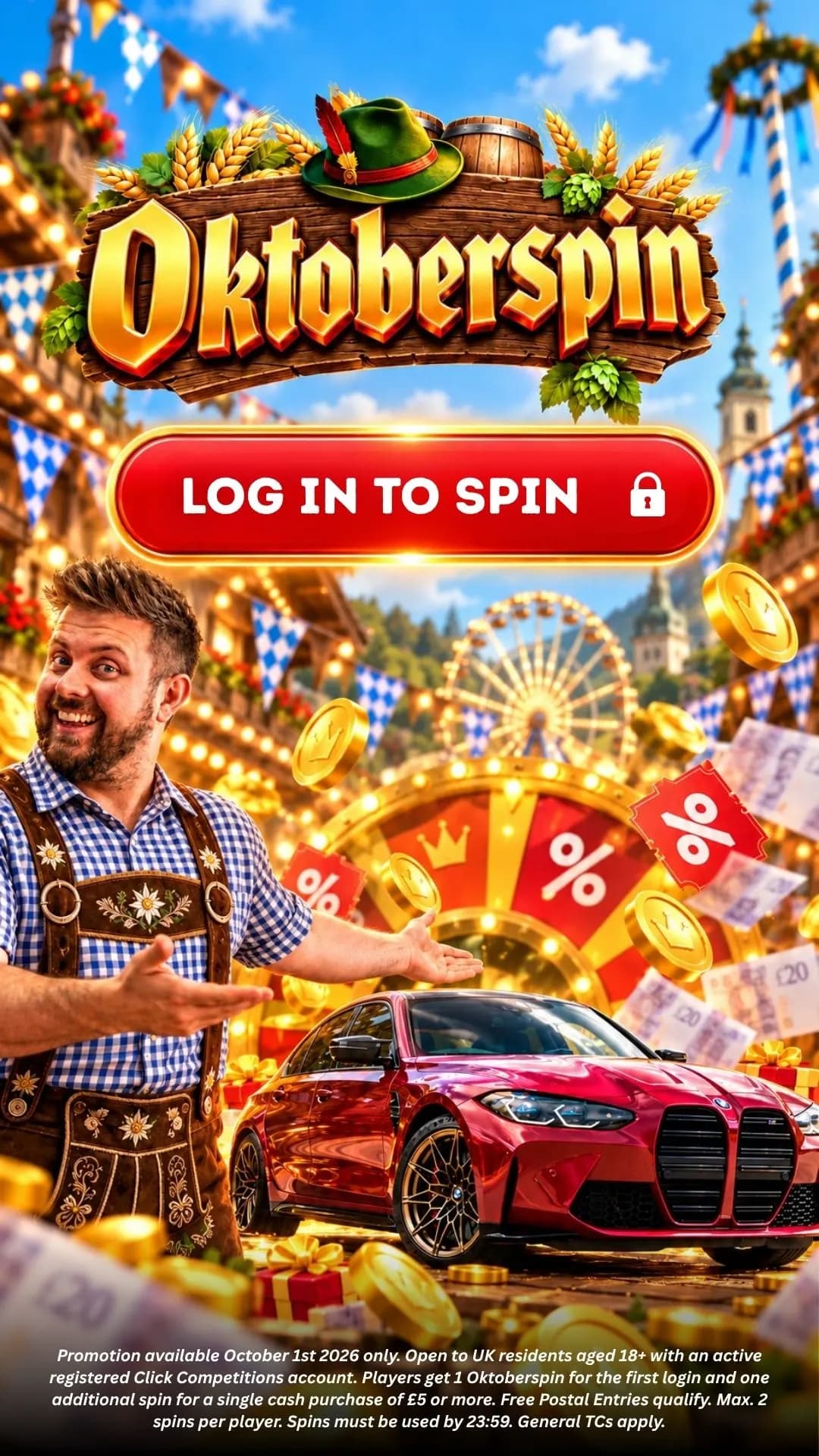 click-competitions mobile-logged-out — OktoberSpin login promotion